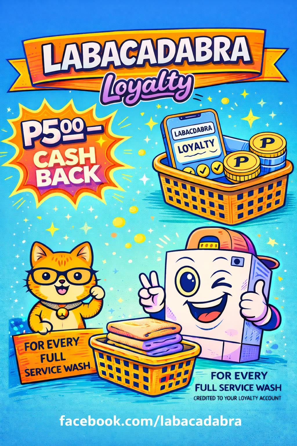 Labacadabra Loyalty cashback program poster
